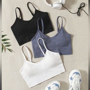 3 Pack Sport Bra Set